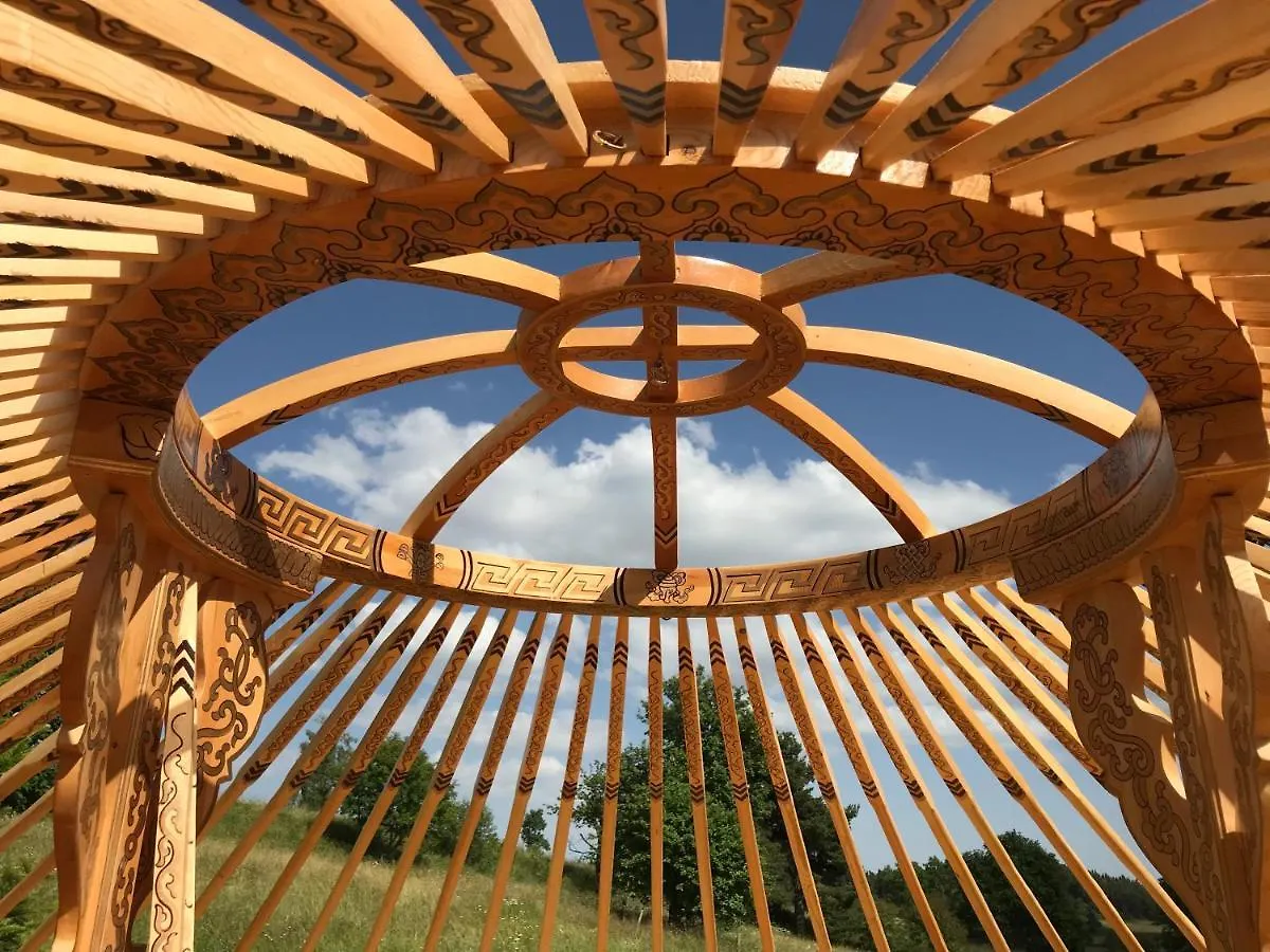 Luxury tent Eco Yourte Les Airelles Saint-Antheme