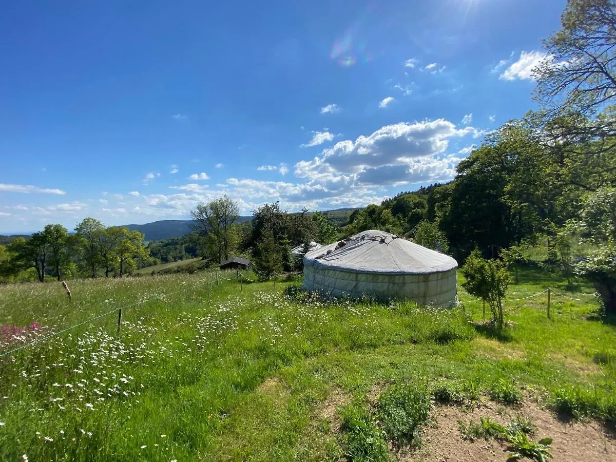 Luxury tent Eco Yourte Les Airelles Saint-Antheme
