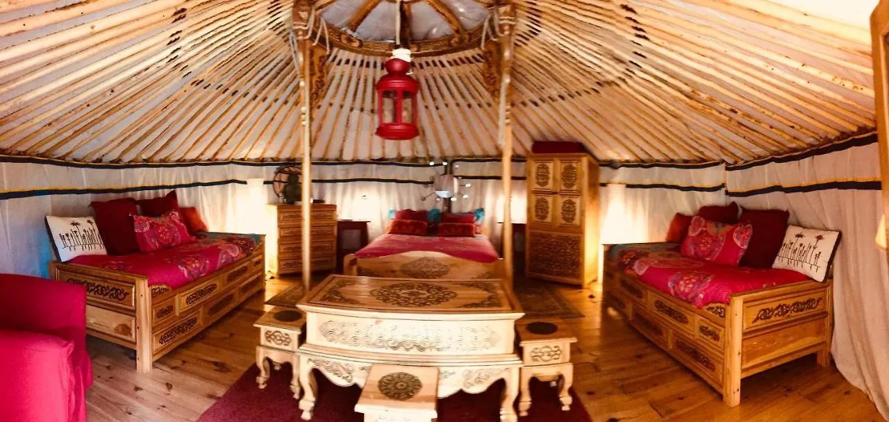 Eco Yourte Les Airelles Saint-Antheme Luxury tent