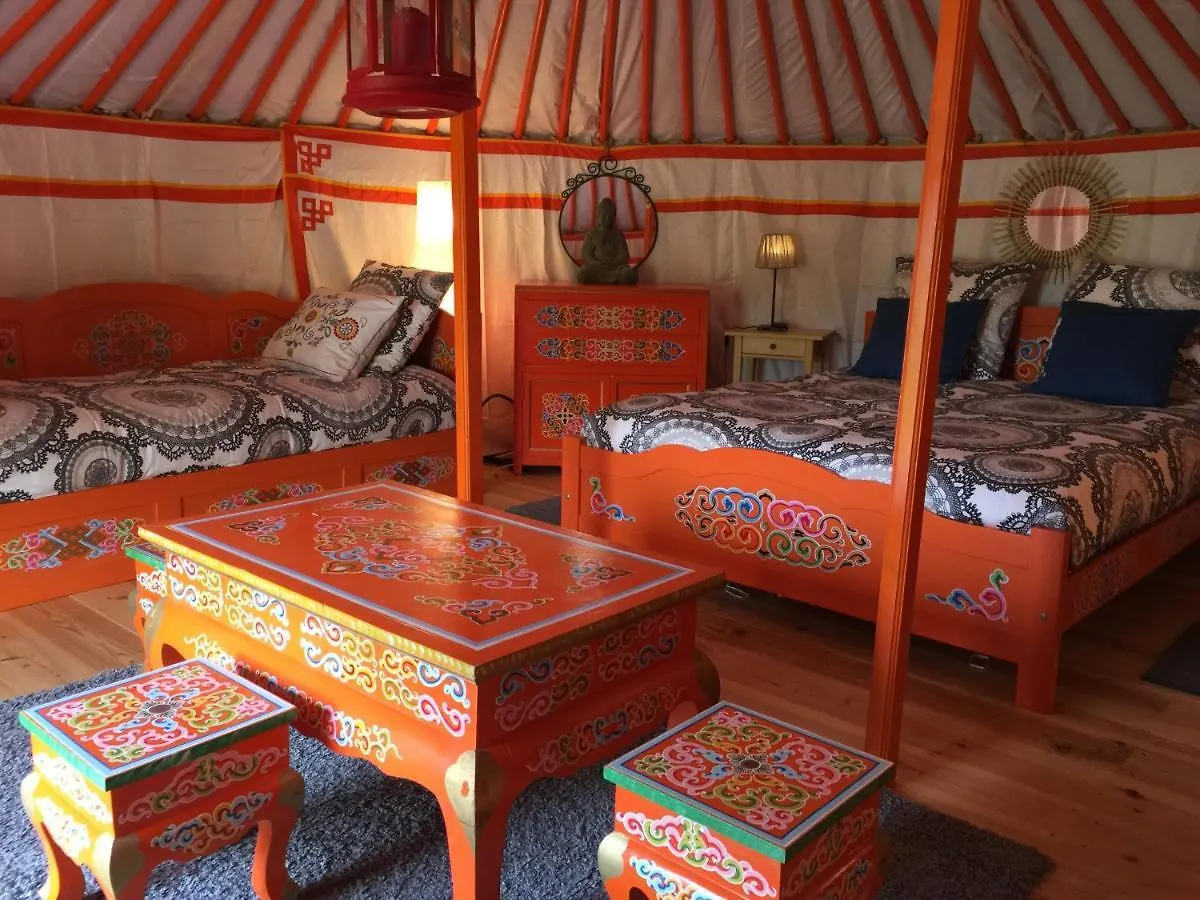 Eco Yourte Les Airelles Saint-Antheme Luxury tent
